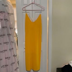 Yellow Zara Midi dress